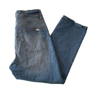 GAP Button Fly Curvy Cheeky Straight Jeans Size 8/29 Petite